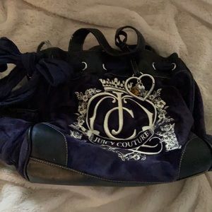Dark Blue Juicy Couture Purse